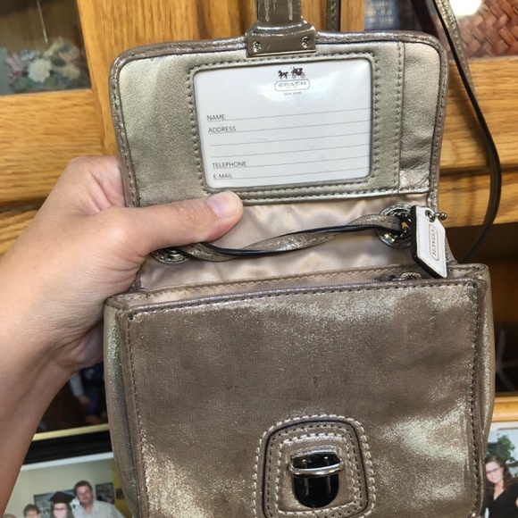 Coach Crossbody Metallic Hangtag Included Early 2000s - Picture 11 of 15